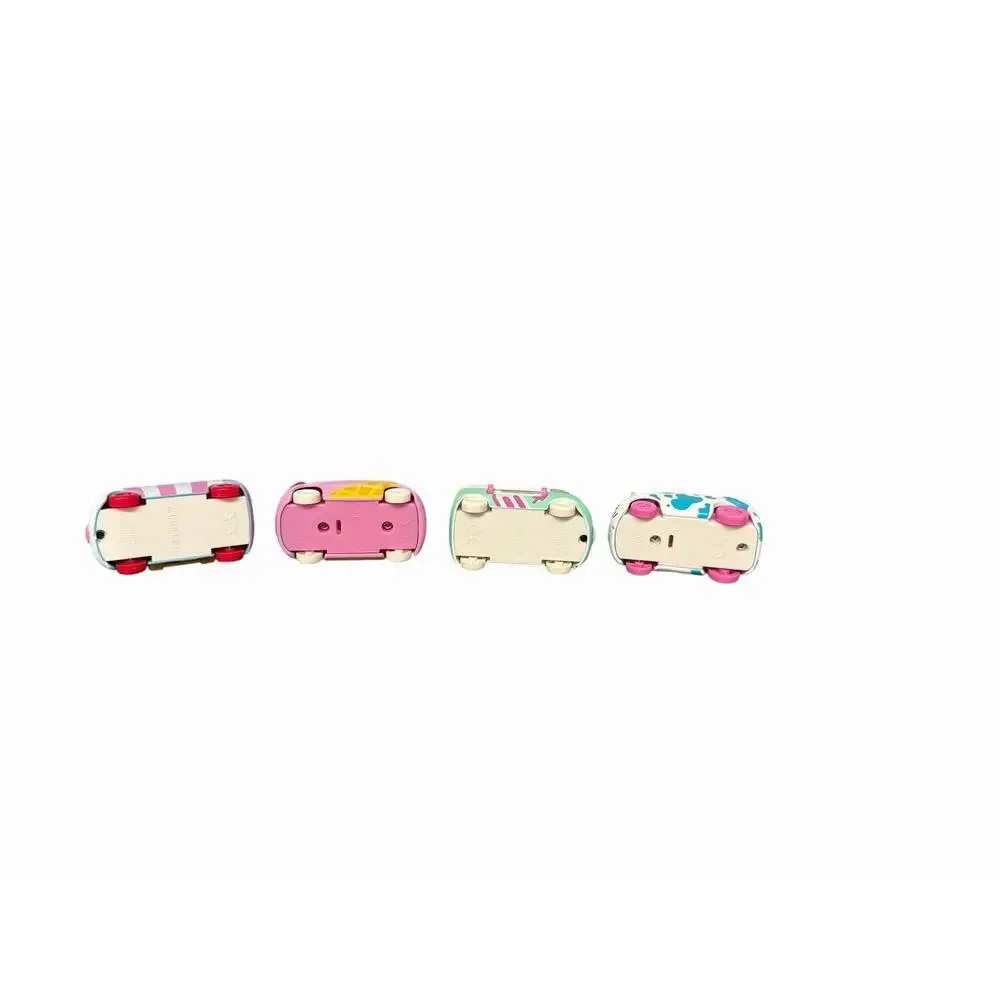 Shopkins Cute Car Diecast Metal Mixed Lot Of 4: Zippy Popsicle Frozen Yocart